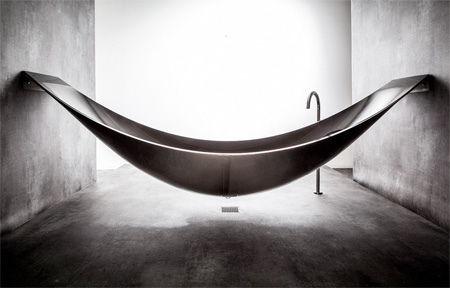 Hammock Shaped Bathtub