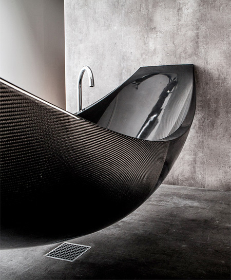 Carbon Fiber Hammock Bathtub