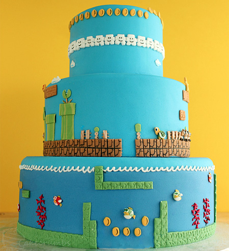 Mario Cake