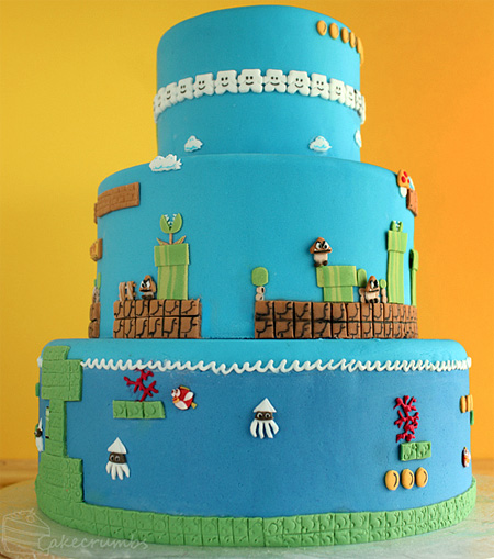 Super Mario Bros Cake