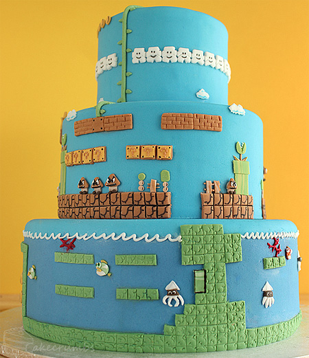 Super Mario Brothers Cake