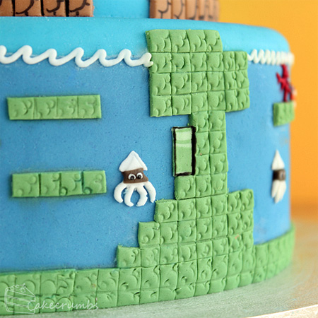 Super Mario Birthday Cake