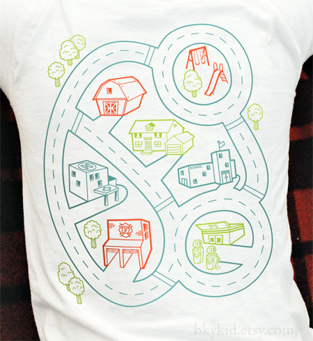 Playmat Back Massage T-Shirt