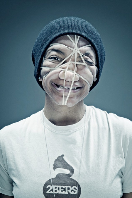 Rubber Band Portrait