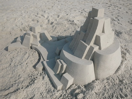 Sand Architecture by Calvin Seibert