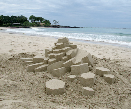 Sand Sculpture by Calvin Seibert