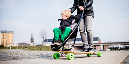 Longboard Stroller