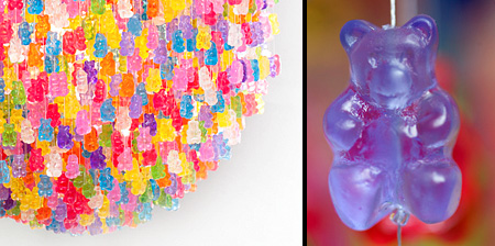 Gummy Bear Chandelier  Candy themed bedroom, Diy chandelier, Chandelier  decor