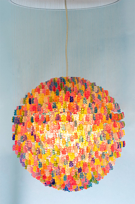 Gummi Bear Chandelier