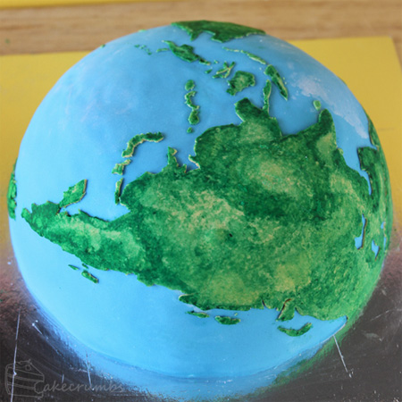 Planet Earth Cake