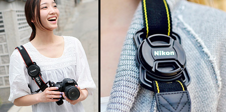 Camera Lens Cap Holder