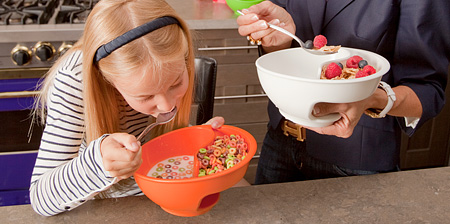 Never Soggy Cereal Bowl