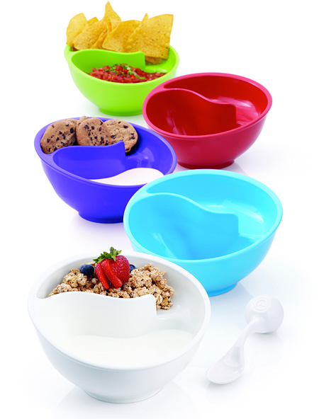 MIXFEER Never Soggy Cereal Bowl Keeps Cereal Fresh & Crunchy