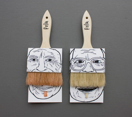 Creative Packaging for Paintbrushes