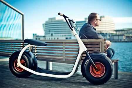 Modern Electric Scooter