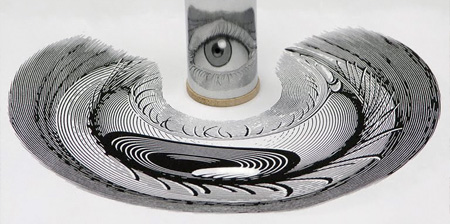 Anamorphic Drawings