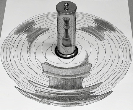 Anamorphic Pencil Drawing