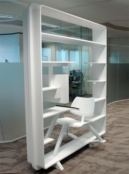 Bookshelf Workstation