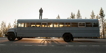 School Bus House