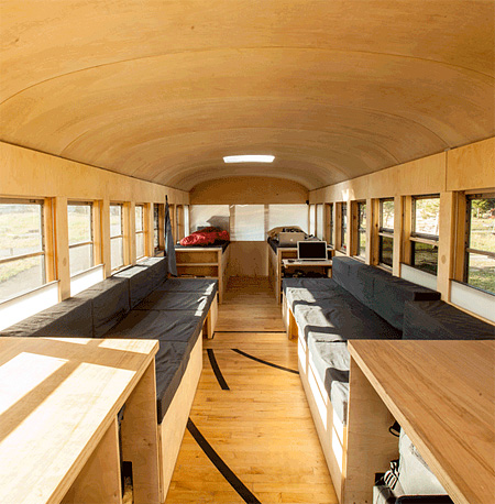 School Bus Mobile House