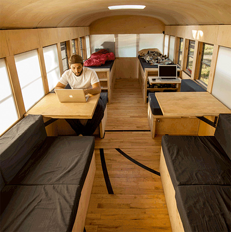 School Bus Apartment