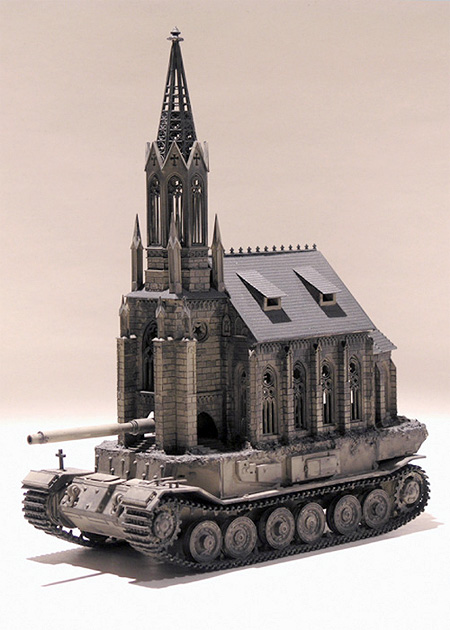 Church Tanks by Kris Kuksi