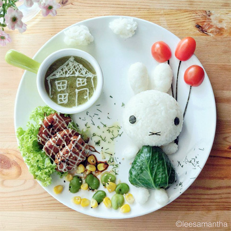 Miffy Food Art