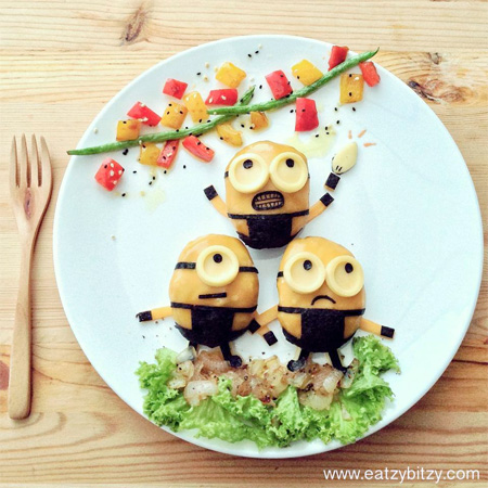 Minions Food Art