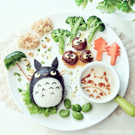 My Neighbour Totoro Food Art