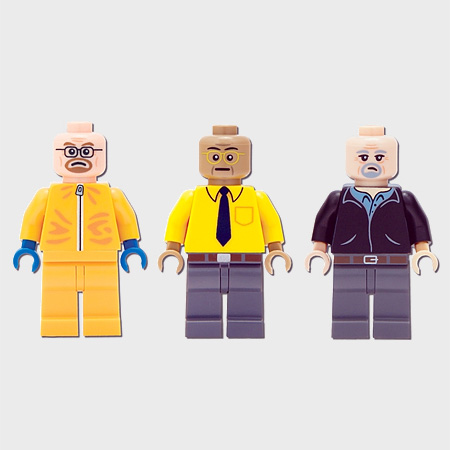 Breaking Bad LEGO Minifigs