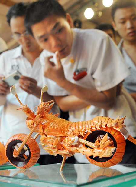 Lobster Sculptures