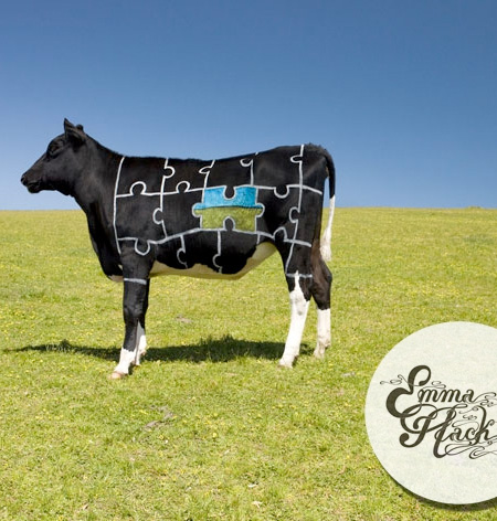 Cow Body Art