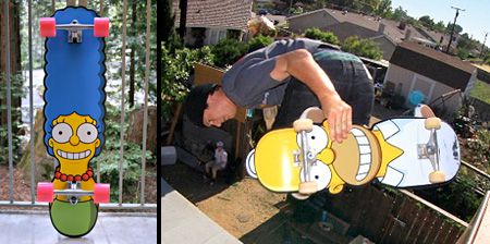 Simpsons Skateboards