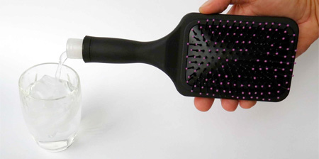 Hair Brush Flask