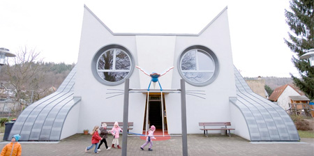 Cat Shaped Kindergarten