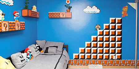 Super Mario Bedroom