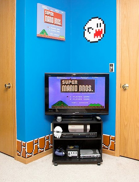 Mario Inspired Bedroom