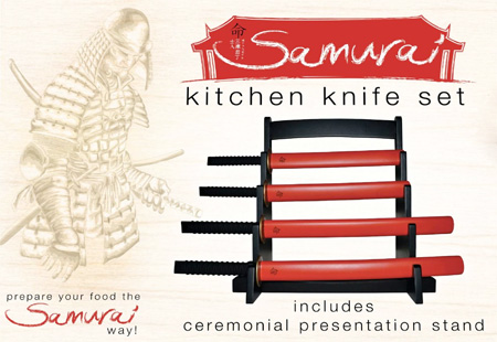 Samurai Kitchen Knife Set