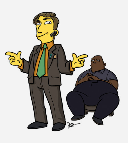 Simpsons Breaking Bad Characters