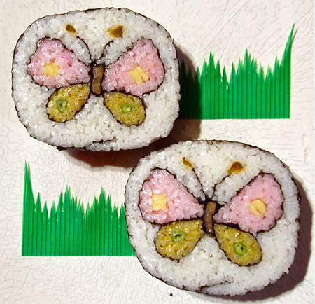 Sushi Roll Art by Takayo Kiyota