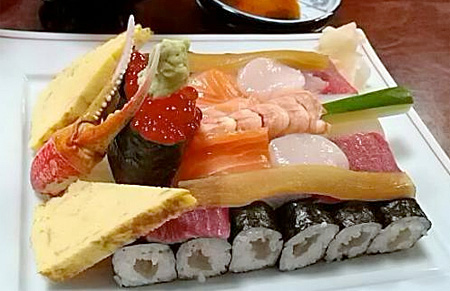 Tank Made of Sushi