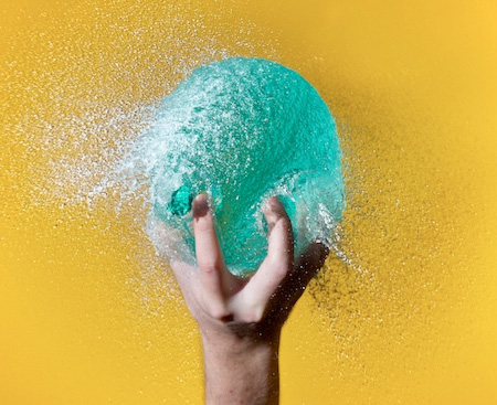 Bursting Water Balloon