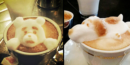 3D Coffee Art