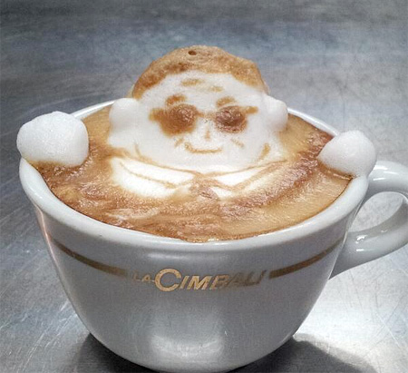 Coffee Foam Art