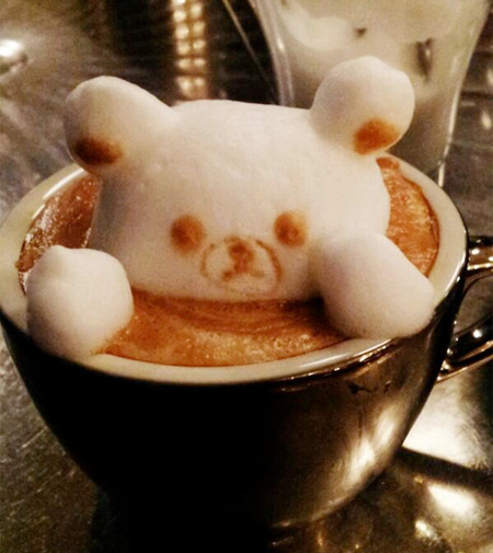 3D Latte Art by Kazuki Yamamoto