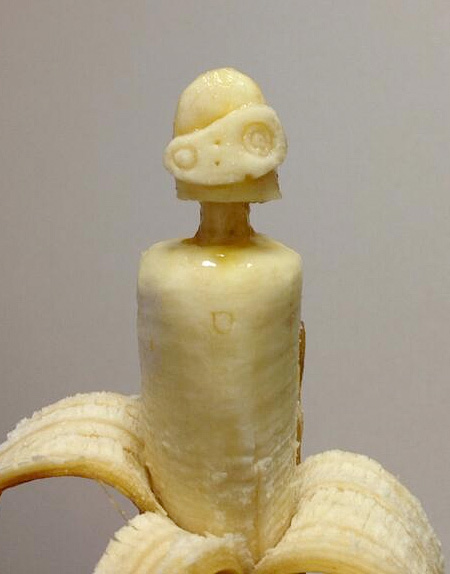 Banana Carvings by Keisuke Yamada