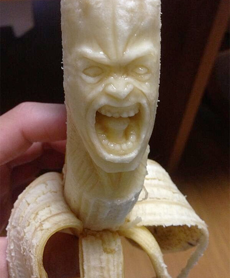 Japanese Banana Sculptures