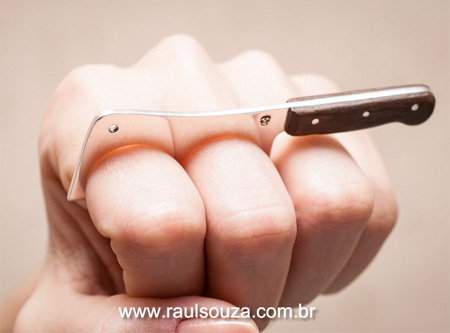 Butcher Knife Ring