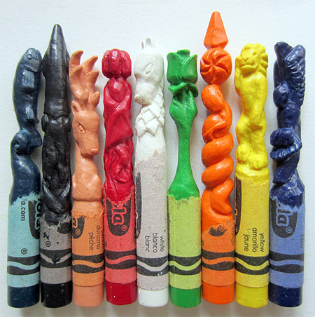 Crayon Sculptures