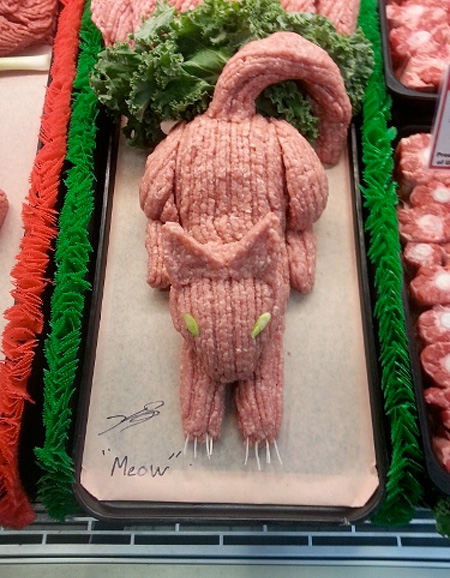 Ground Beef Art